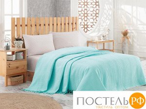 Покрывало NICE BED SPREAD цвет бирюзовый (TURQUOISE/Aqva) 220x240