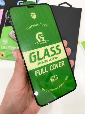 Защитное стекло 5D G-ONE для APPLE iPhone X / XS/ 11 Pro  с сеточкой на динамике, цвет окантовки черный  Стекло на айфон 11 про /X / XS/
