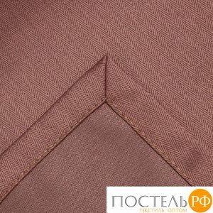 Скатерть &quot;Этель&quot; Elegance 150*220 +/-3см, цв.кофейный, пл. 192 г/м2, хл с ВГМО 6974184