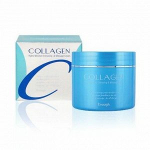 Enough Крем массажный увлажняющий с коллагеном / Collagen Hydro Moisture Cleansing &amp; Massage Cream, 300 мл