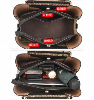 Сумка Высококачественные сумки класса ЛЮКС.
Стильные, красивые, большие и, в то же время, весьма элегантные модели.
Материал: экокожа последнего поколения неотличимая от натуральной кожи.
Внутри: 3 не