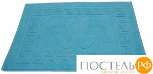 Полотенце-коврик для ног Blue (голубой) 50x70
