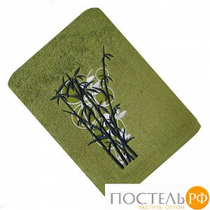 МАКАО 50*90 зеленое полотенце махровое