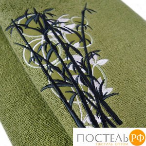 МАКАО 70*140 зеленое полотенце махровое
