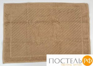 Полотенце-коврик для ванной Camel (Светло-коричневый) 50х70
