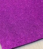 Фетр 2 мм с глиттером/блестками цвет фиолетовый 20*30см