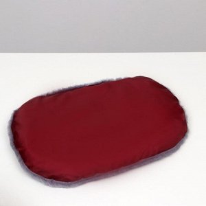 Лежак "Ассоль", 57 x 32 x 28 см, красный