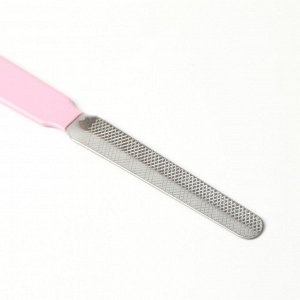 Пижон Набор по уходу за когтями: ножницы-когтерезы (отверстие 6 мм) и пилка, розовый с белым