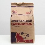 Наполнитель комкующийся &quot;Пижон&quot; Bio, 15 кг