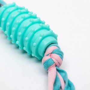 Игрушка-валик на верёвке "Скалка",  6,5 см, микс цветов