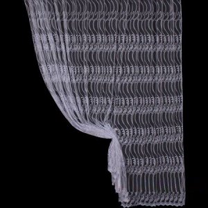 Тюль Ширина: 3м. Высота: 2,7м.
Тюль из ткани сетка (Турция) на шторной ленте (25 мм). 100% полиэстер. Цвет белый. Максимальная высота 2,7 метра. Данная модель может быть пошита по индивидуальным разме