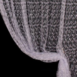 Тюль Ширина: 3 м Высота:2,7 м
Тюль из ткани сетка (Турция) на шторной ленте (25 мм). 100% полиэстер. Цвет белый. Максимальная высота 2,7 метра. Данная модель может быть пошита по индивидуальным размер