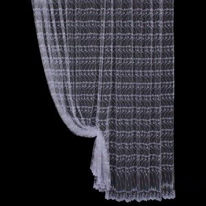 Тюль Ширина: 3 метра. Высота: 2,70 метра
Тюль из ткани сетка (Турция) на шторной ленте (25 мм). 100% полиэстер. Цвет белый. Максимальная высота 2,7 метра. Данная модель может быть пошита по индивидуал