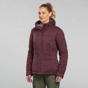 Куртка для треккинга в горах с температурой комфорта -10°c женская trek 500