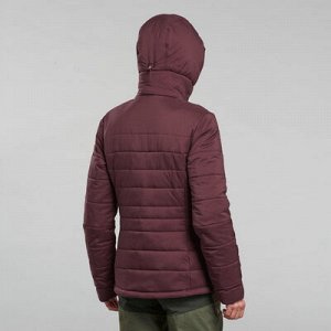 Куртка для треккинга в горах с температурой комфорта -10°c женская trek 500