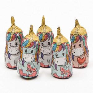 Фигурки из молочного шоколада Magic Cure UNICORN в пакете, 62,5 г