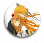 Значок металлический-&quot;Naruto и Bleach&quot;