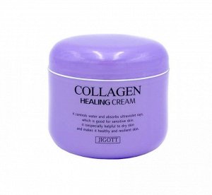 JIGOTT Крем д/лица 100мл Коллагеновое восстановление Cream Collagen Healing