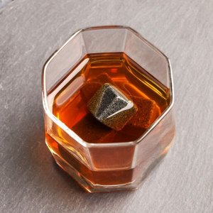 Набор камней для виски в деревянной коробке "Драйва в новом году"