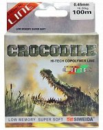 Леска SIWEIDA &quot;Crocodile&quot; 100м 0,45 (16,20кг) прозрачная