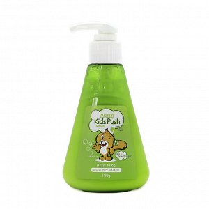 Детская зубная паста с экстрактом яблока Hanil Tooth Paste Kids Push Apple 185 гр