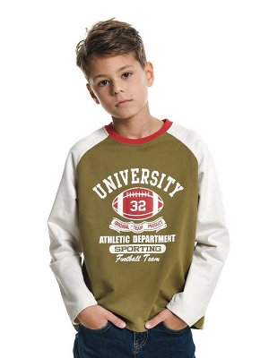 Свитшот "University 32" (122-146см) UD 0225-2(3) хаки