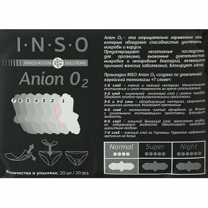 Пpokлaдku «INSO» Anion O2, normal, 20 шт.