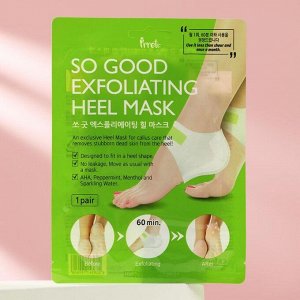 Пилинг-маска для пяток Prreti Exfoliating Heel Mask, 1 пара