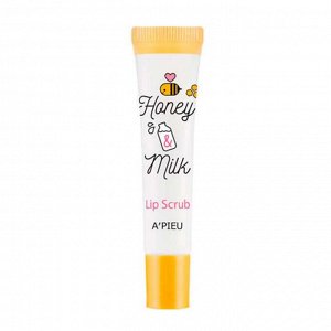 Скраб молочно- медовый для губ A'Pieu Honey Milk Lip Scrub 8 мл, шт