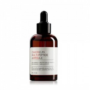 СРОК ГОДНОСТИ Сыворотка для лица с пептидами Graymelin Multi Peptide Ampoule 50 мл (СТЕКЛО)(срок годноси до02.2026), шт