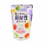 Гель для душа Фруктово-цветочный Rocket Soap Weak Acid Body Soap Fruity Floral Refill 400 мл/запасной блок, шт