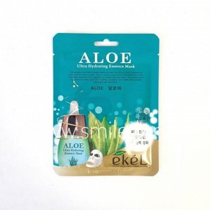 Тканевая маска для лица Ekel ALOE (алоэ) , шт