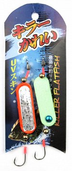 Булер JpFishing Killer (23гр, 2шт, Glow/Orange UV)