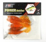 Твистер FTK Power Catcher WX5864 (5шт, 100мм, Motor Oil)