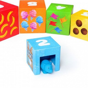 ЛАС ИГРАС Развивающая игра «Умные кубики. Изучаем цифры», 1+