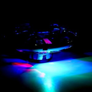 Летающая тарелка UFO, датчик движения, работает от аккумулятора, цвета В АССОРТИМЕНТЕ