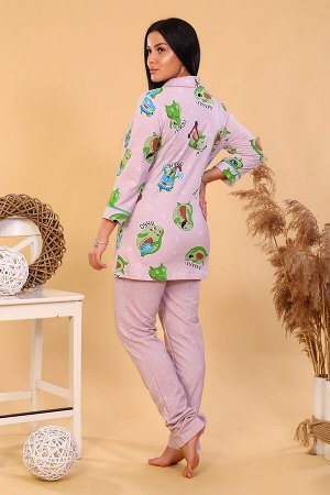 Женская пижама с брюками 46024
