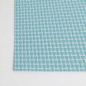 Салфетка кухонная «Плетение», 45×30 см, цвет голубой