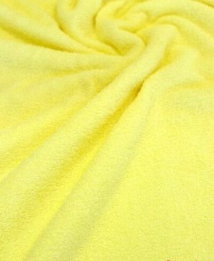 Махровая ткань цв.Бледно-желтый, шир.1.5м, хлопок-100%, 350 гр/м.кв