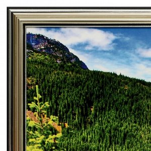 Картина "Горное озеро" 50х40 (43х53) см