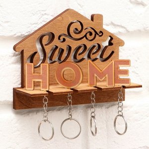 Ключницa с брелкaми "Sweet Home"