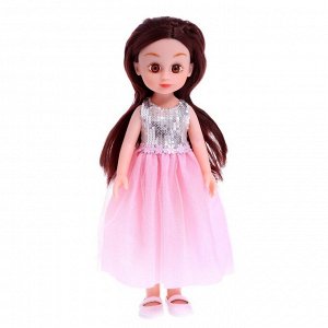 Кукла классическая «Полина» в платье, МИКС