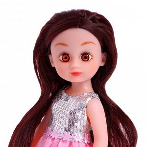 Кукла классическая «Полина» в платье, МИКС