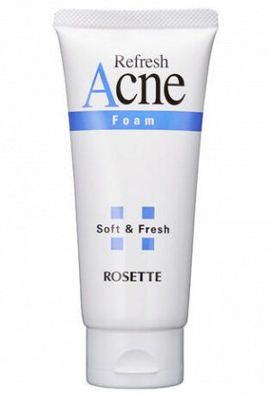 506387 "Rosette" "Acne Foam" Пенка для умывания для проблемной подростковой кожи с серой, 120 гр. 1/48