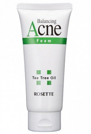 506394 "Rosette" "Acne Foam" Пенка для умывания для проблемной кожи с натуральным маслом чайного дерева, 120 гр. 1/48
