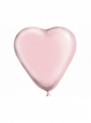 25"сердце Пастель Розовое - шар воздушный