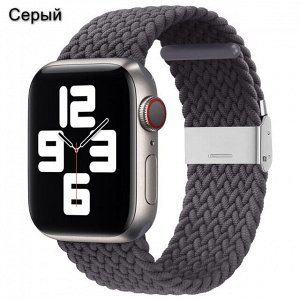 Нейлоновый ремешок для Apple Watch, 42-44-45-49 mm с застежкой