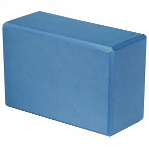 Блок для йоги Atemi AYB02BE, 228x152x76, голубой