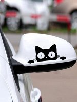 1шт Автомобильная наклейка с узором кошки