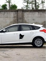1 лист Автомобильная наклейка с узором кошки